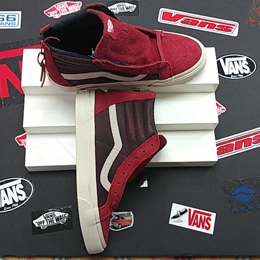 Vans Sk8-Hi Zip DX Varsity Red